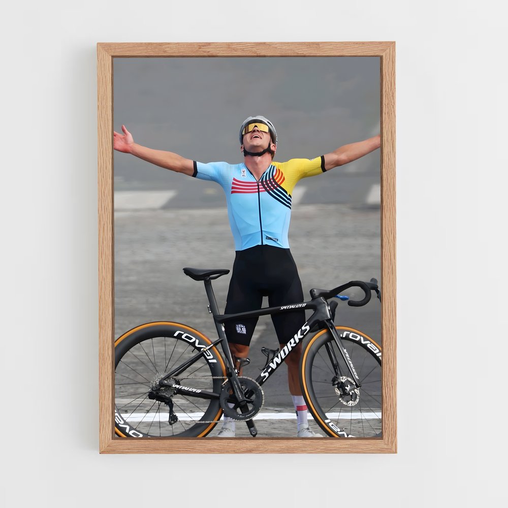 Poster L'Ascension de Remco – affiche Cyclisme (vue 4)